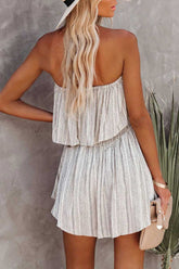 Mono sin tirantes fruncido de Neverending Summer